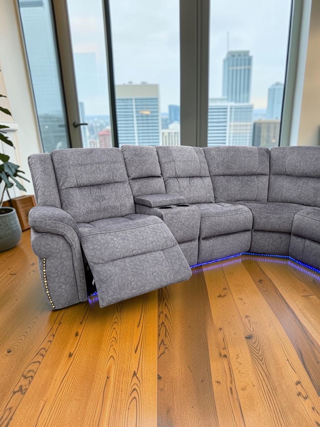 Rio Electric Reclining Corner Sofa