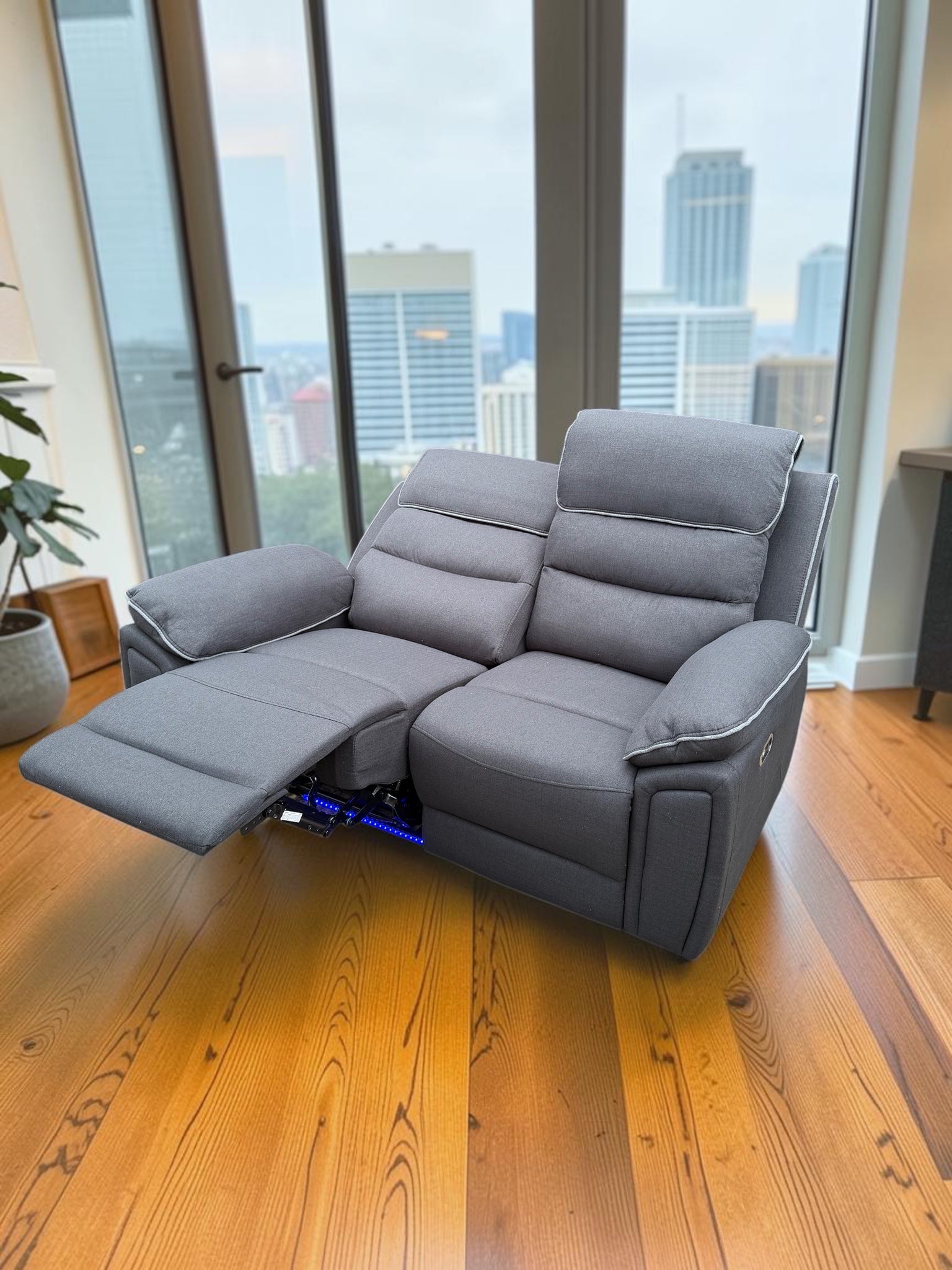 Milano 2 Seater Electric Recliner Sofa