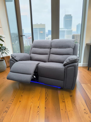 Milano 2 Seater Electric Recliner Sofa