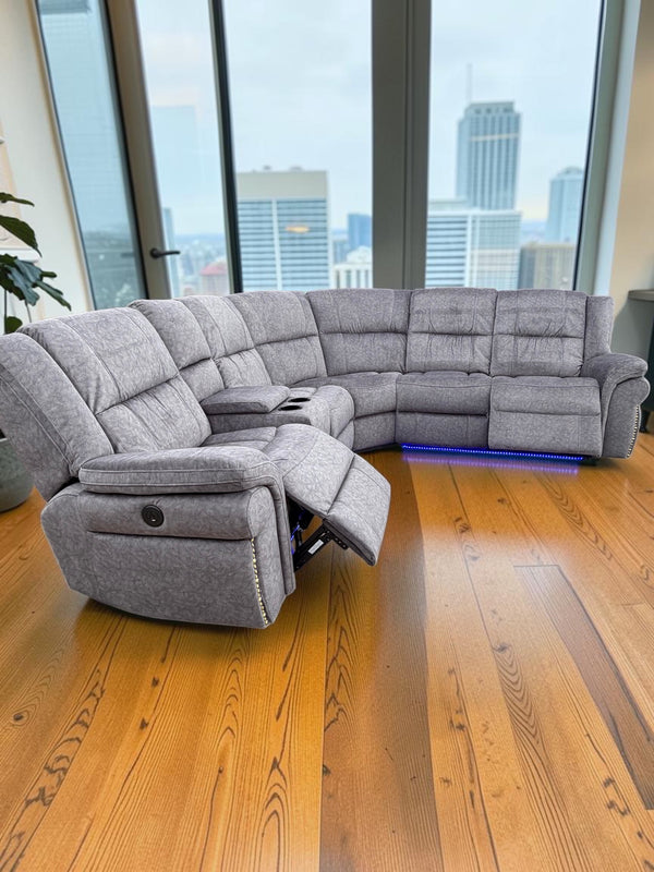 Rio Electric Reclining Corner Sofa