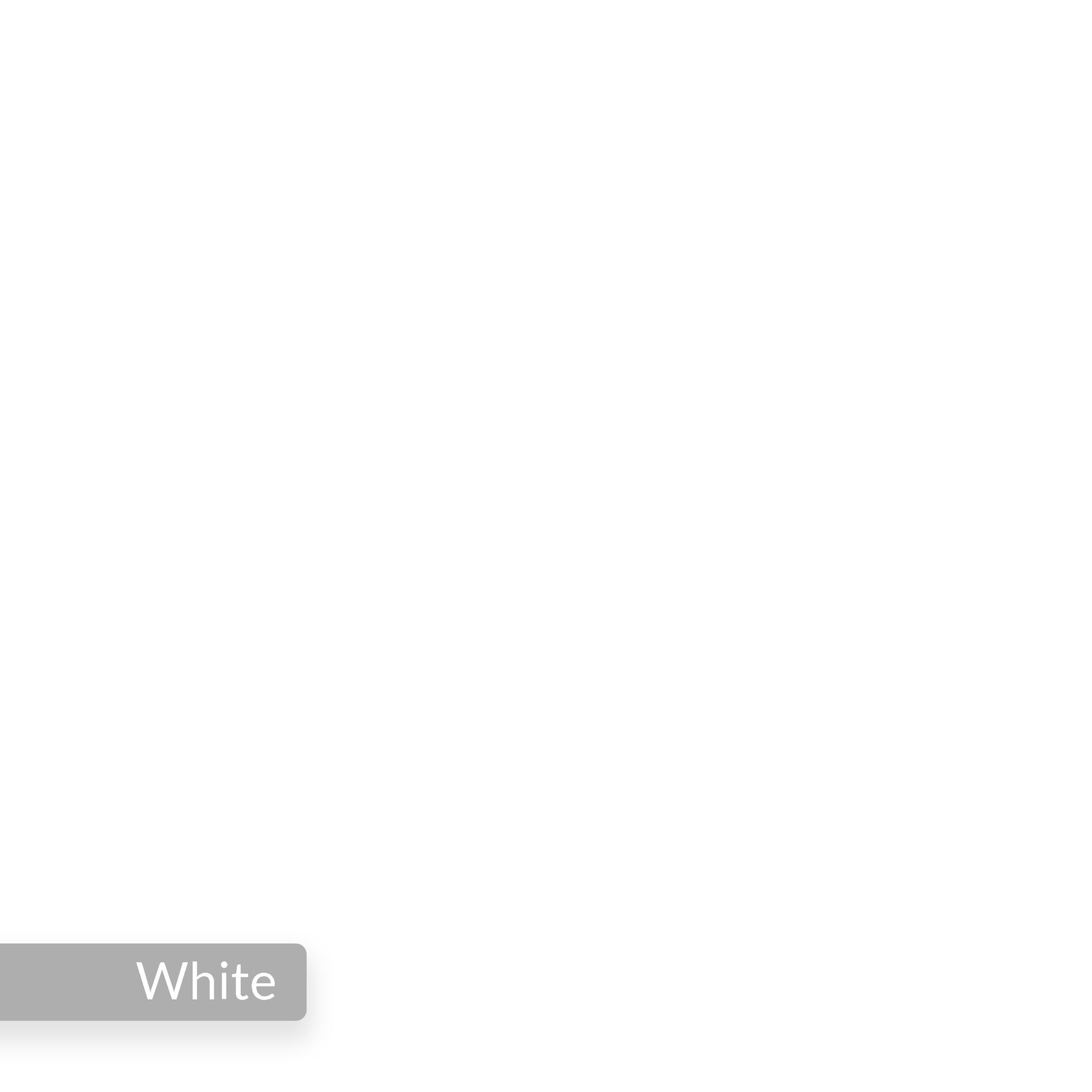 Luton Modern Desk White 120cm Wide